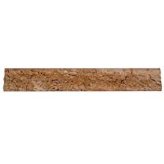 Gold Travertine Chair Rail Trim (OG-1) 2x12, Honed