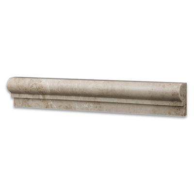 Cappuccino Marble Chair Rail Trim (OG-1) 2x12, Polished
