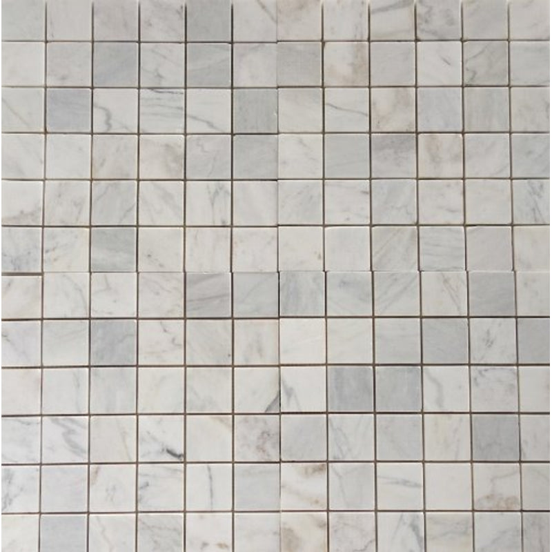 Bianco Venatino Marble 2X4 Deep - Beveled & Polished Subway Tile - STANDARD QUALITY - Lot of 20 Sheets - Tilefornia