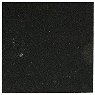 Natural Stone Coaster sets Real Stone Square Coasters for your bar and home drinks(BLK GRNT ST EDG,6 PCS.) - Tilefornia