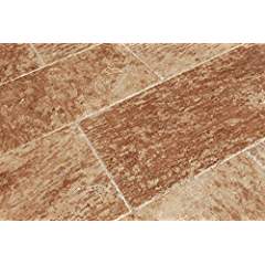 Noce Choclate Travertine 12X24 Brushed and Chiseled Premium Quality Tiles (SAMPLE) - Tilefornia