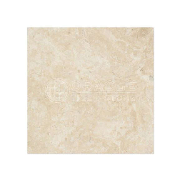 Durango Cream (Paredon) Travertine 6 X 6 Field Tile, Filled & Honed - Tilefornia