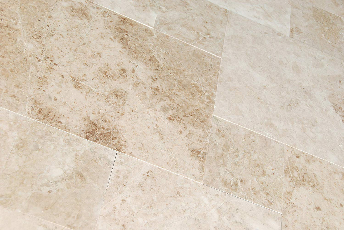 Cappuccino Marble Versailles Pattern Tiles, Premium Quality, Polished (Lot of 72 Sq. Ft. (9 Bundles)) - Tilefornia