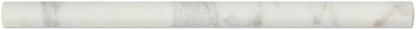 Calacatta Gold (Italian Calcutta) Marble 3/4 X 12 Bullnose Liner, Polished - Tilefornia