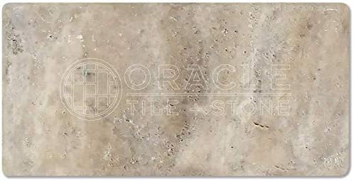 Silver/Grey Travertine Tumbled 3"X6" Subway Tile - Tilefornia
