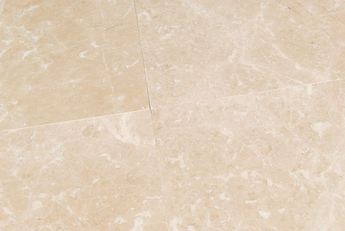 Cream Marble Tile 24x24, Polished