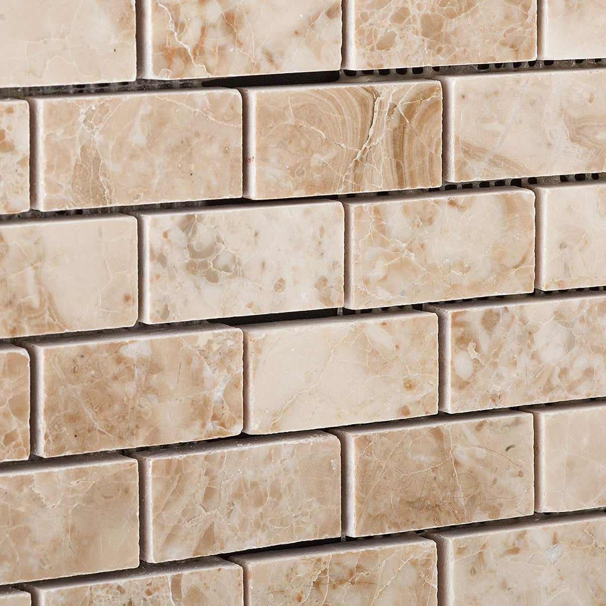 Cappuccino Marble Mosaic Tile 2x2, Polished