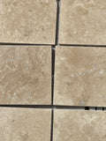 Ivory (Light) Travertine 4 X 4 Field Tile, Filled & Honed 50 sq.ft. (450 pcs.) - Tilefornia