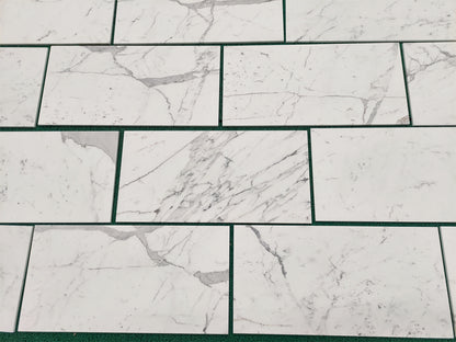 Italian STATUARY Marble 12" X 24" Field Tile, (Lot of 132 pcs. (264 sq. ft.)