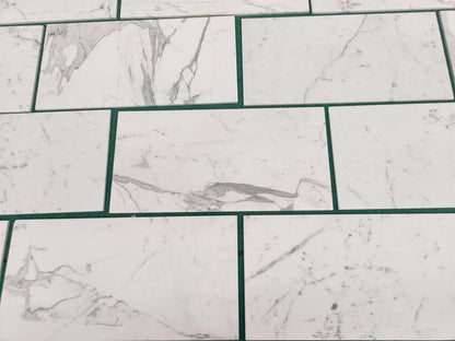 Italian STATUARY Marble 12" X 24" Field Tile, (Lot of 132 pcs. (264 sq. ft.)