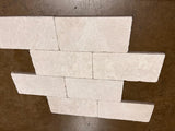 Ivory Travertine Tumbled 3x6 field tile 2000 sq.ft. - Tilefornia