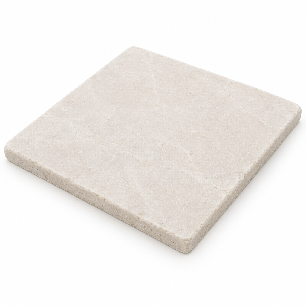 Beige Botticino Marble Tile 12x12, Tumbled