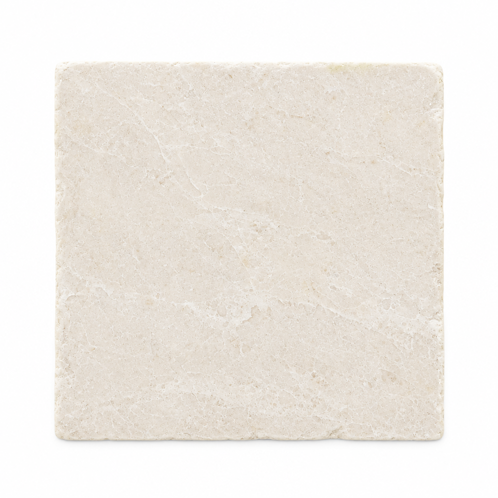 Beige Botticino Marble Tile 12x12, Tumbled