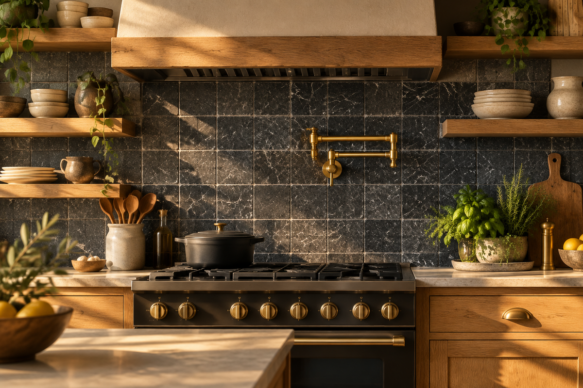 Kitchen backsplash