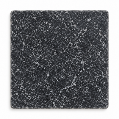 Taurus Black Marble Tile 6x6, Tumbled