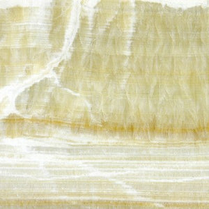 Polished Tile in Giallo Crystal (Honey) Onyx 18" x 18" - 4.5 sq.ft. (2 full pcs.) - Tilefornia