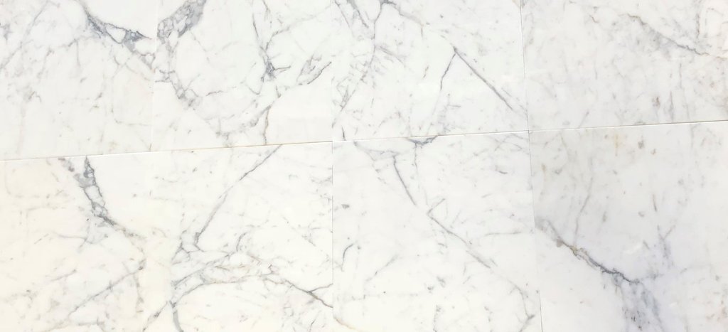 Tilefornia Calacatta Gold 18"X18" Polished Marble Field Tile - Tilefornia