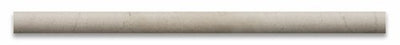 Crema Marfil Marble Pencil Tile Trim 3/4x12, Polished