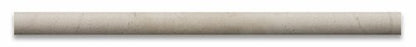 Crema Marfil Marble Polished 3/4 X 12 Bullnose Liner - Box of 5 pcs. - Tilefornia