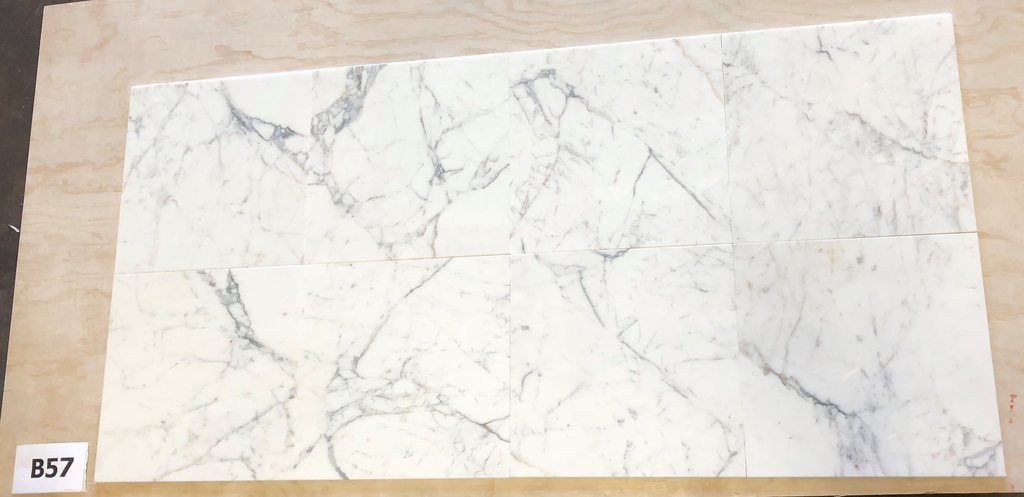 Tilefornia Calacatta Gold 18"X18" Polished Marble Field Tile - Tilefornia