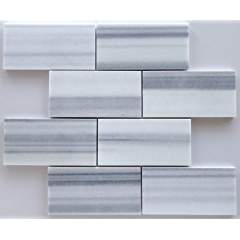 Mink Marmara Equator Marble 3 X 6 Subway - Brick Tile, Polished (Lot of 50 sq. ft.) - Tilefornia