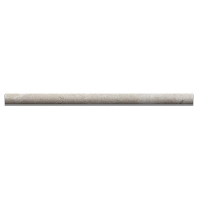 Beige Botticino Marble Pencil Tile Trim 3/4x12, Honed