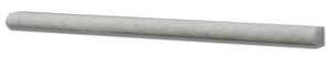 Crystal White Marble Honed 1/2 X 12 Pencil Liner Trim Molding - Standard Quality - BOX of 15 PCS. - Tilefornia