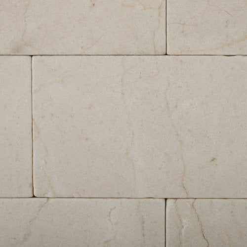 Crema Marfil Marble 3 X 6 Tumbled Brick Field Tile - Box of 5 sq. ft. - Tilefornia