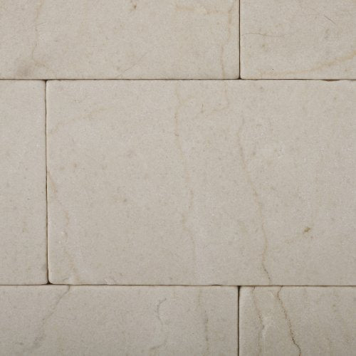Crema Marfil Marble 3 X 6 Tumbled Brick Field Tile - Lot of 50 sq. ft. - Tilefornia