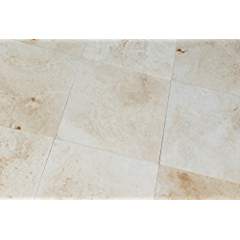 Ivory Classico Travertine 18X18 Filled and Honed Tiles - Standard Quality (LOT of 100 PCS. (225 SQ. FT.)) - Tilefornia