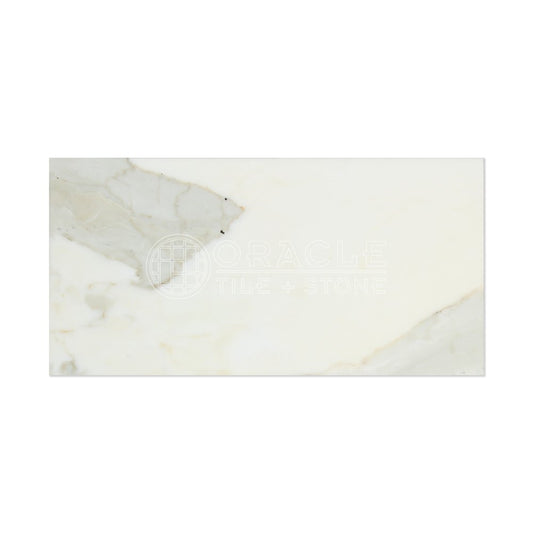 Calacatta Gold (Italian Calcutta) Marble 6 X 12 Subway Field Tile, Polished - Tilefornia