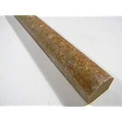 Noce Travertine Honed Pencil Rail - Tilefornia