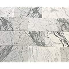 Italian Statuario Venato Marble 12" X 24" Field Tile, Honed - A27 (Lot of 132 pcs. (264 sq. ft.) - Tilefornia