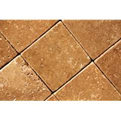 Noce 12X12 Travertine Tumbled Tile - Tilefornia