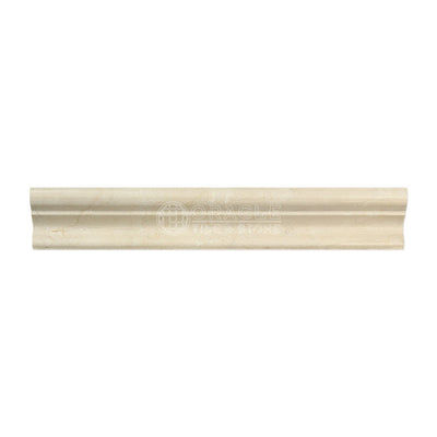 Crema Marfil Marble Mercer Crown Molding Trim, Polished