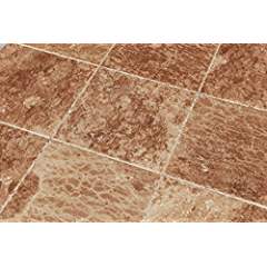 Noce Choclate Travertine 12X12 Brushed and Chiseled Premium Quality Tiles (LOT of 360 PCS. (360 SQ. FT.)) - Tilefornia