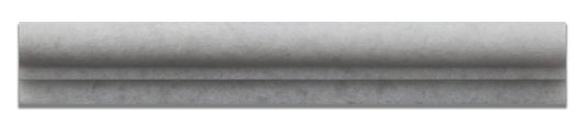 Crystal White Marble Honed 2 X 12 Milano Molding - Standard Quality - BOX of 15 PCS. - Tilefornia