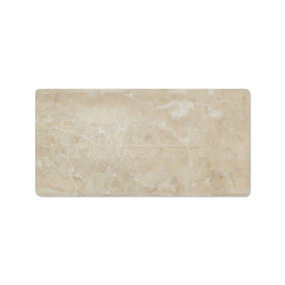 Cappuccino Marble Subway Tile 3x6, Tumbled