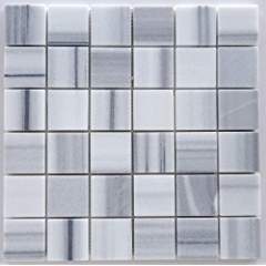 Mink Marmara Equator Marble 2 X 2 Polished Mosaic Tile - SAMPLE - Tilefornia