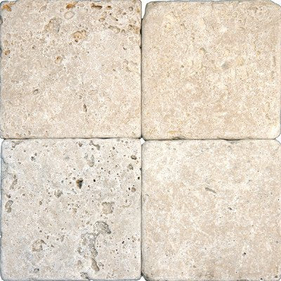 Tumbled Travertine Tile in Tuscany Classic - Tilefornia