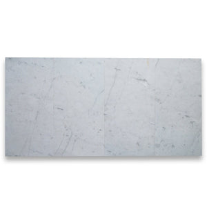 Carrara White Italian Carrera Marble 12x24 Tile Polished - 200 sq.ft. - Tilefornia