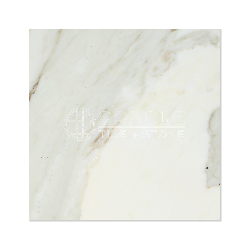 Calacatta Gold (Italian Calcutta) Marble 18 X 18 Field Tile (Lot of 20 pcs. (45 sq. ft.), Polished) - Tilefornia