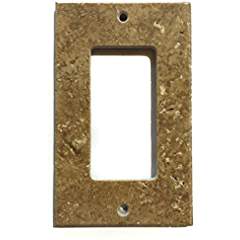 Noce Travertine Switch Plate Cover (SINGLE ROCKER) - Tilefornia