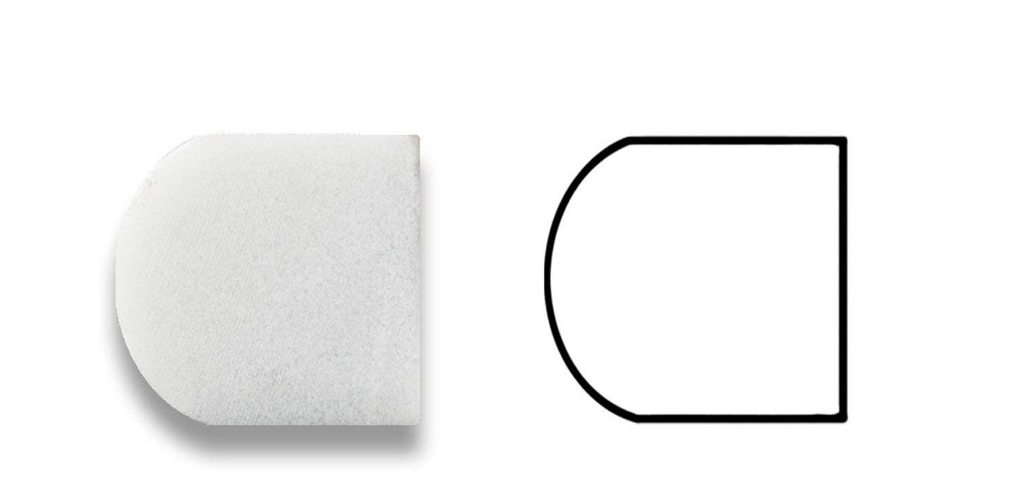 Italian Carrara White Marble Honed 3/4 X 12 Bullnose Liner Trim - Box of 5 Pcs. - Tilefornia