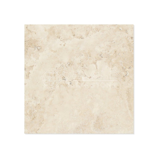 Durango Cream (Paredon) Travertine 4 X 4 Field Tile, Filled & Honed - Tilefornia