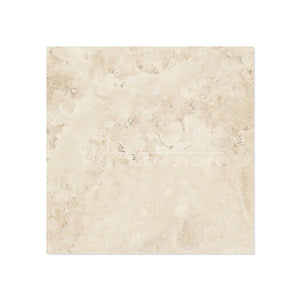 Durango Cream (Paredon) Travertine 4 X 4 Field Tile, Filled & Honed - Tilefornia