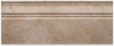 Ivory/Beige Travertine HONED 5 X 12 Baseboard Trim Molding Tile - Tilefornia