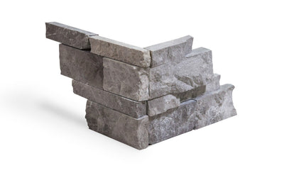 Gray Marble Ledger Panel, Split Face
