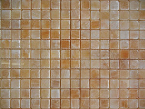 Honey Onyx Mosaic 5/8"x5/8" Polished - Tilefornia