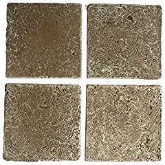 Noce 6 X 6 Field Tile, Tumbled Lot of - 20 Pcs. - Tilefornia